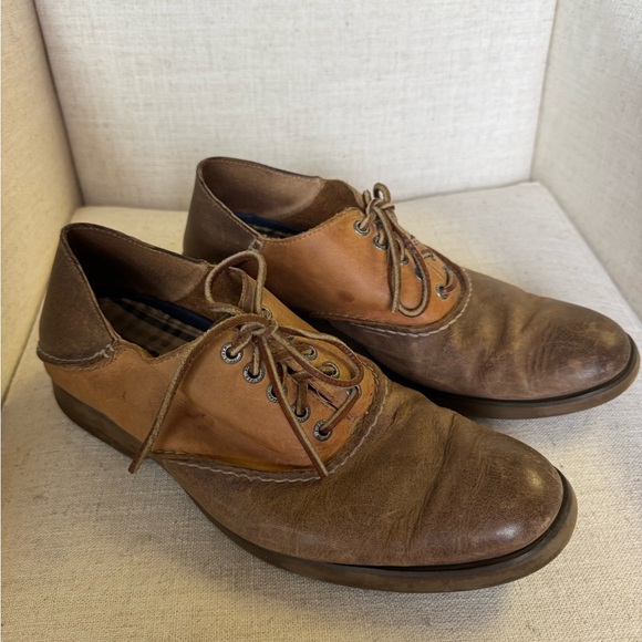 Brown Leather Men's Shoes - Picture 2 of 2
